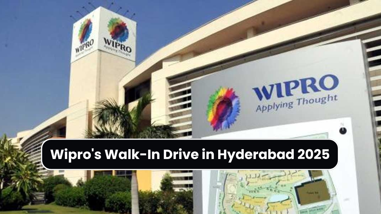 wipro's walk-in drive in hyderabad 2025 for freshers